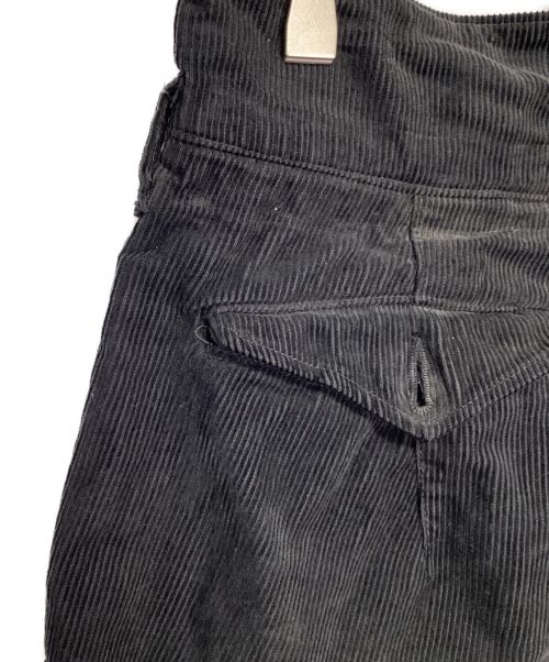 45R（フォーティファイブ・アール）45R (フォーティーファイブアール) ウェルコーデュロイの908ジョッパン ブラック サイズ:表記無の古着・服飾アイテム