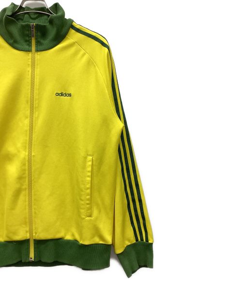 adidas（アディダス）adidas (アディダス) 【古着】トラックジャケット イエロー×グリーン サイズ:XLの古着・服飾アイテム