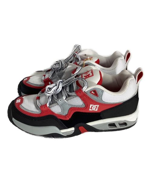 DC SHOE CO.USA（ディーシー シューコー ユーエスエー）DC SHOE CO.USA (ディーシー シューコー ユーエスエー) ローカットスニーカー レッド×ブラック サイズ:25の古着・服飾アイテム