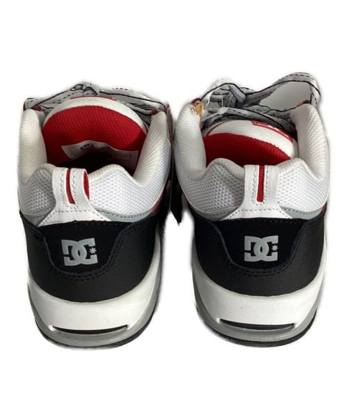 DC SHOE CO.USA（ディーシー シューコー ユーエスエー）DC SHOE CO.USA (ディーシー シューコー ユーエスエー) ローカットスニーカー レッド×ブラック サイズ:25の古着・服飾アイテム