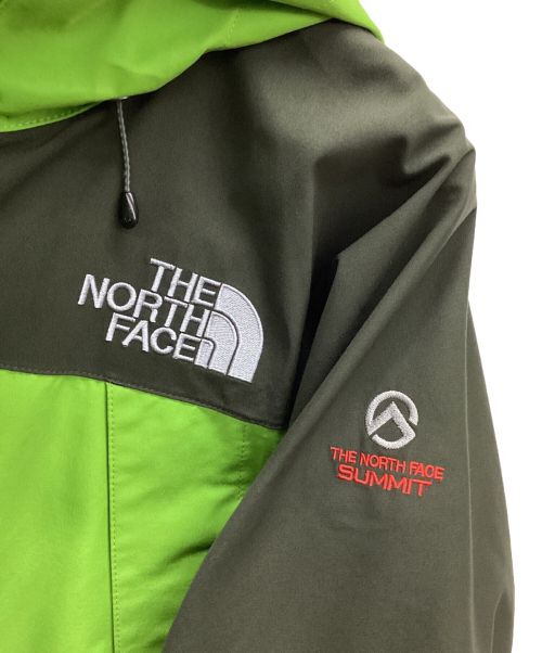 THE NORTH FACE（ザ ノース フェイス）THE NORTH FACE (ザ ノース フェイス) マウンテンパーカー グリーン×ブラック サイズ:Mの古着・服飾アイテム