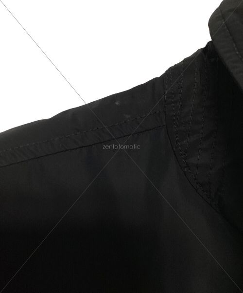 TRADE MARK GOLD（トレードマークゴールド）TRADE MARK GOLD (トレードマークゴールド) 中綿フライトジャケット ブラック サイズ:Lの古着・服飾アイテム