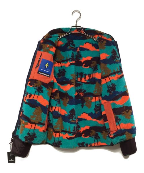 SCOTCH & SODA（スコッチアンドソーダ）SCOTCH & SODA (スコッチアンドソーダ) リバーシブルジャケット ブラウン×マルチカラー サイズ:S 未使用品の古着・服飾アイテム