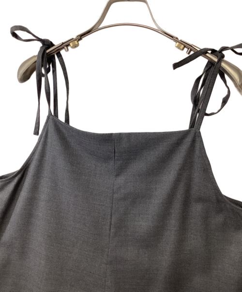 Gypsohila（ジプソフィア）Gypsohila (ジプソフィア) ドライサロペット グレー サイズ:Freeの古着・服飾アイテム