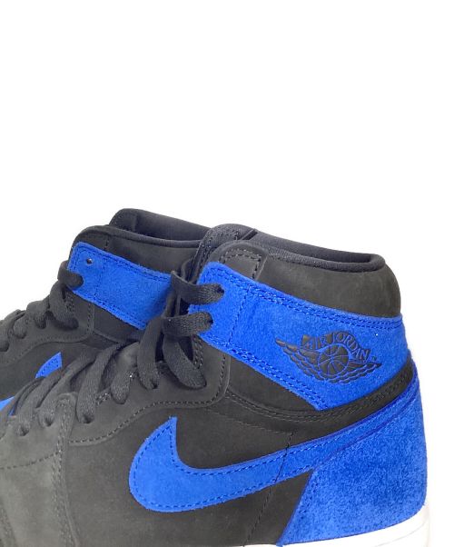 NIKE（ナイキ）NIKE (ナイキ) ハイカットスニーカー ブラック×ブルー サイズ:27.5の古着・服飾アイテム