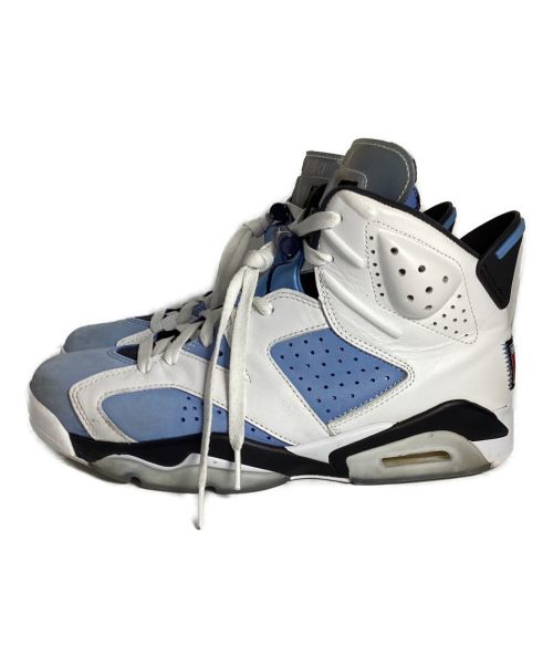 NIKE（ナイキ）NIKE (ナイキ) AIR JORDAN6 RETORO ホワイト×ブルー サイズ:27.5の古着・服飾アイテム