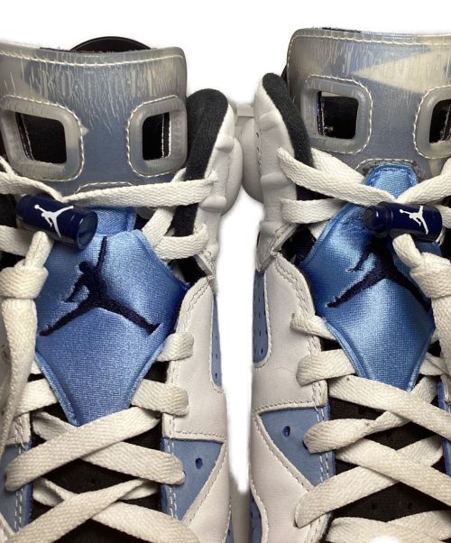 NIKE（ナイキ）NIKE (ナイキ) AIR JORDAN6 RETORO ホワイト×ブルー サイズ:27.5の古着・服飾アイテム