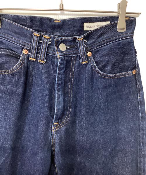 fukuyama factory guild（フクヤマファクトリーギルド）fukuyama factory guild (フクヤマファクトリーギルド) デニムパンツ インディゴの古着・服飾アイテム