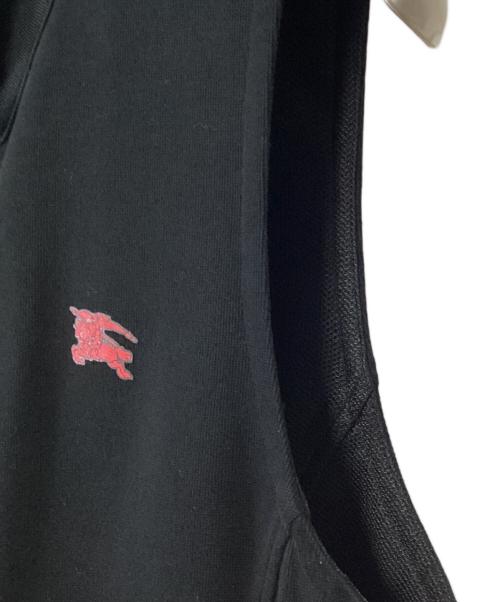 BURBERRY GOLF（バーバリーゴルフ）BURBERRY GOLF (バーバリーゴルフ) リバーシブルベスト ブラック サイズ:Mの古着・服飾アイテム