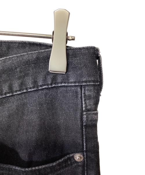 Mr.Gentleman（ミスタージェントルマン）Mr.Gentleman (ミスタージェントルマン) デニムパンツ ブラック サイズ:size34 未使用品の古着・服飾アイテム