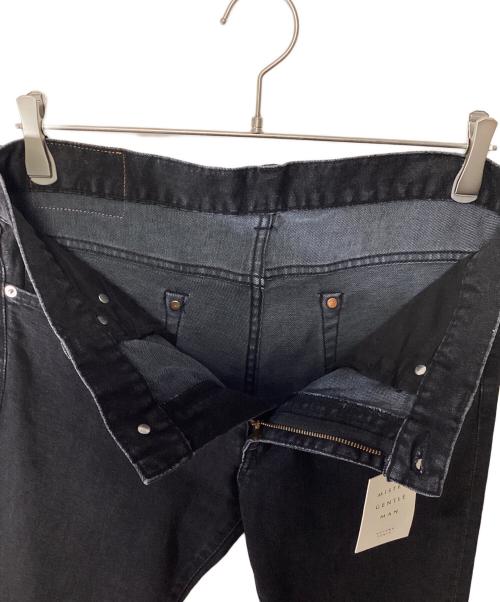 Mr.Gentleman（ミスタージェントルマン）Mr.Gentleman (ミスタージェントルマン) デニムパンツ ブラック サイズ:size34 未使用品の古着・服飾アイテム