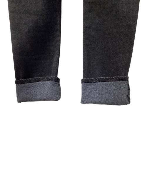 Mr.Gentleman（ミスタージェントルマン）Mr.Gentleman (ミスタージェントルマン) デニムパンツ ブラック サイズ:size34 未使用品の古着・服飾アイテム