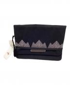 mara mea×BEAMSマラメア×ビームス）の古着「おむつポーチ」｜ブラック×ホワイト