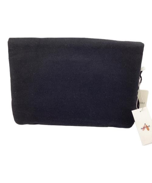 mara mea（マラメア）mara mea (マラメア) BEAMS (ビームス) おむつポーチ ブラック×ホワイト 未使用品の古着・服飾アイテム