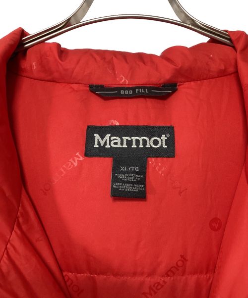 MARMOT（マーモット）MARMOT (マーモット) Greenland Baffled Jacket レッド サイズ:XLの古着・服飾アイテム
