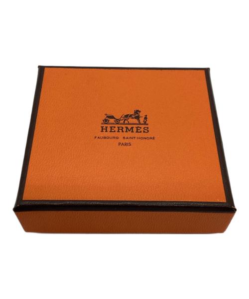 HERMES（エルメス）HERMES (エルメス) レザーブレスレット ダークブラウンの古着・服飾アイテム