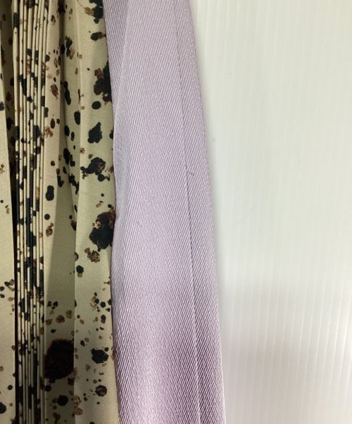 AKIKO AOKI（アキコ アオキ）AKIKO AOKI (アキコ アオキ) ドッキングスカート マルチカラー サイズ:Fの古着・服飾アイテム