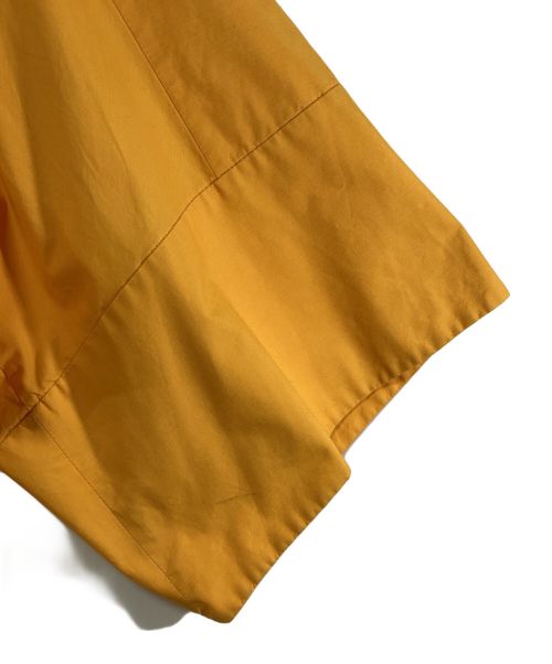 DRAWER（ドゥロワー）DRAWER (ドゥロワー) ギャザーブラウス オレンジ サイズ:SIZE 36の古着・服飾アイテム