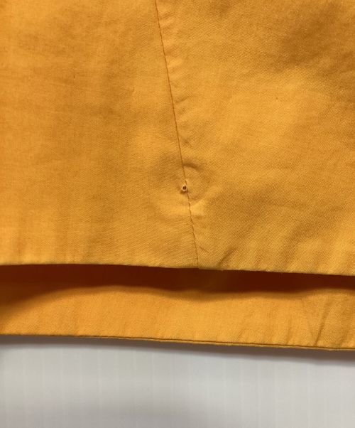 DRAWER（ドゥロワー）DRAWER (ドゥロワー) ギャザーブラウス オレンジ サイズ:SIZE 36の古着・服飾アイテム