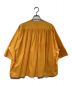 DRAWER (ドゥロワー) ギャザーブラウス オレンジ サイズ:SIZE 36：7000円