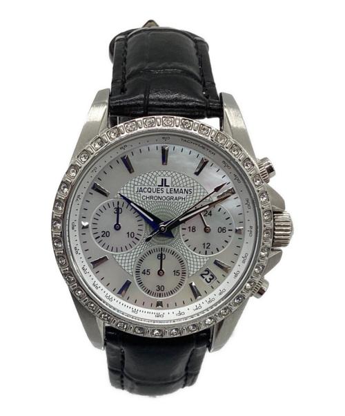 JACQUES LEMANS（ジャック ルマン）JACQUES LEMANS (ジャック ルマン) 腕時計　JL.BX ホワイトの古着・服飾アイテム