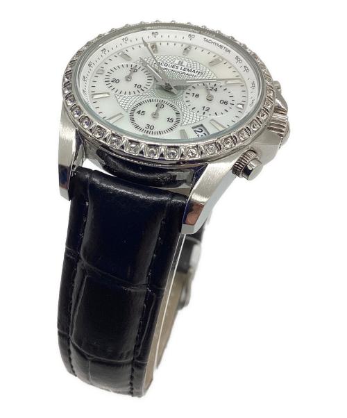 JACQUES LEMANS（ジャック ルマン）JACQUES LEMANS (ジャック ルマン) 腕時計　JL.BX ホワイトの古着・服飾アイテム