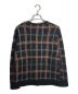 Needles (ニードルズ) LOFTMAN別注 モヘアカーディガン ブラック×ブラウン サイズ:S 未使用品：15000円