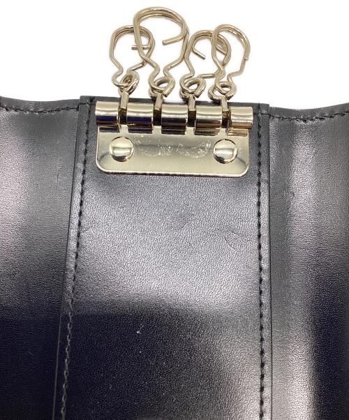 PAUL SMITH（ポールスミス）PAUL SMITH (ポールスミス) キーケース ワインレッド×ブラックの古着・服飾アイテム