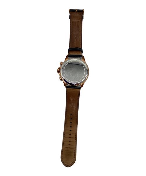 MICHAEL KORS（マイケル・コース）MICHAEL KORS (マイケルコース) クロノグラフ ブラックの古着・服飾アイテム