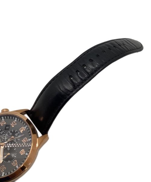 MICHAEL KORS（マイケル・コース）MICHAEL KORS (マイケルコース) クロノグラフ ブラックの古着・服飾アイテム