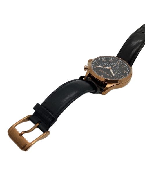 MICHAEL KORS（マイケル・コース）MICHAEL KORS (マイケルコース) クロノグラフ ブラックの古着・服飾アイテム