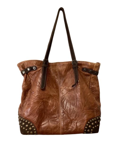 old gringo（オールドグリンゴ）old gringo (オールドグリンゴ) レザートートバッグ ブラウンの古着・服飾アイテム