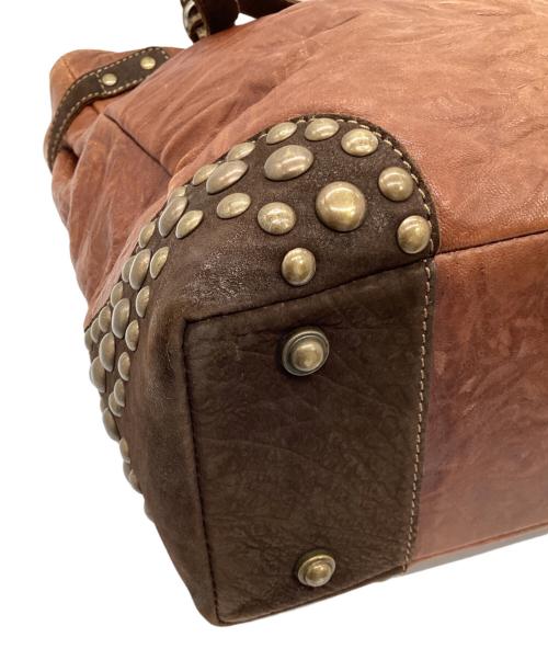 old gringo（オールドグリンゴ）old gringo (オールドグリンゴ) レザートートバッグ ブラウンの古着・服飾アイテム