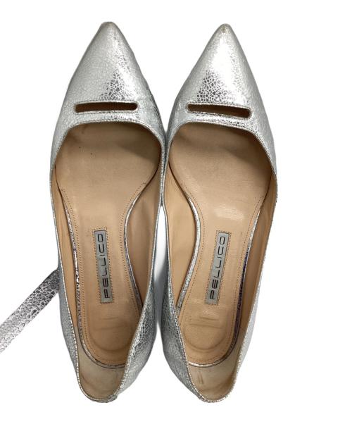 PELLICO（ペリーコ）PELLICO (ペリーコ) フラットパンプス シルバー サイズ:37の古着・服飾アイテム