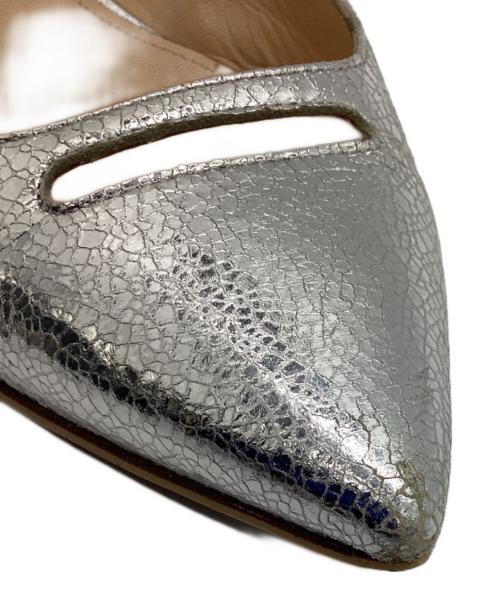 PELLICO（ペリーコ）PELLICO (ペリーコ) フラットパンプス シルバー サイズ:37の古着・服飾アイテム