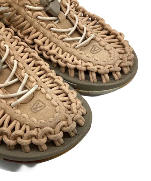 KEEN（キーン）KEEN (キーン) ユニークサンダル ベージュ サイズ:24.5の古着・服飾アイテム