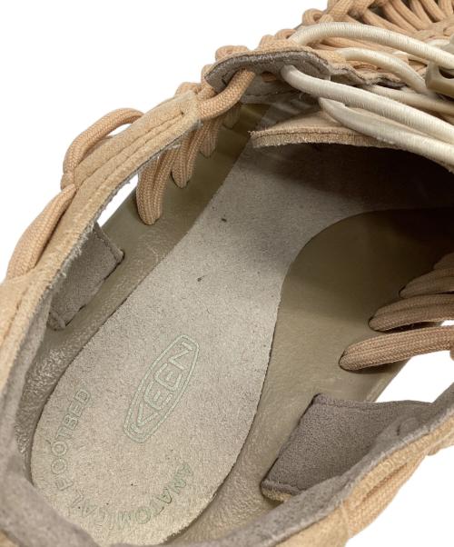 KEEN（キーン）KEEN (キーン) ユニークサンダル ベージュ サイズ:24.5の古着・服飾アイテム