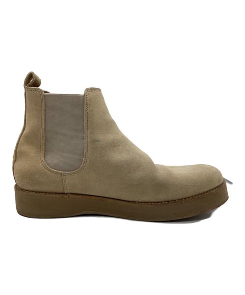 BEAMS（ビームス）BEAMS (ビームス) サイドゴアブーツ ベージュ サイズ:記載なしの古着・服飾アイテム