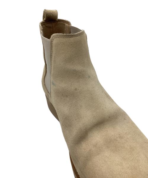 BEAMS（ビームス）BEAMS (ビームス) サイドゴアブーツ ベージュ サイズ:記載なしの古着・服飾アイテム