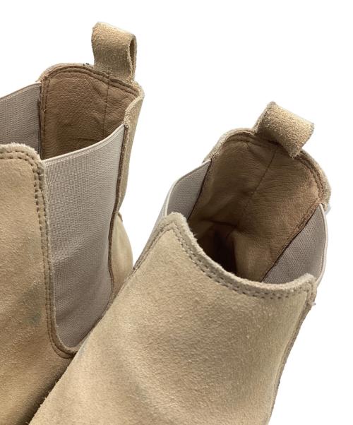 BEAMS（ビームス）BEAMS (ビームス) サイドゴアブーツ ベージュ サイズ:記載なしの古着・服飾アイテム