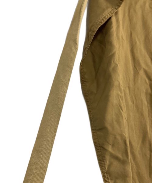 MM6 Maison Margiela（エムエムシックスメゾンマルジェラ）MM6 Maison Margiela (エムエムシックス メゾンマルジェラ) ラップワイドパンツ キャメル サイズ:38の古着・服飾アイテム