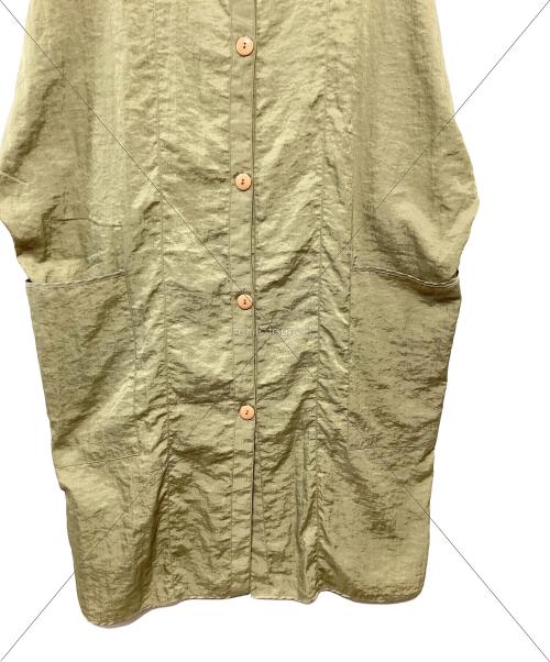 TODAYFUL（トゥデイフル）TODAYFUL (トゥデイフル) Nylon Rough Gown グリーン サイズ:SIZE36の古着・服飾アイテム