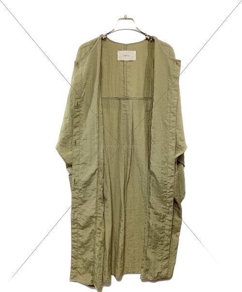 TODAYFUL（トゥデイフル）TODAYFUL (トゥデイフル) Nylon Rough Gown グリーン サイズ:SIZE36の古着・服飾アイテム