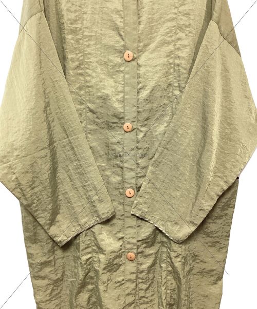 TODAYFUL（トゥデイフル）TODAYFUL (トゥデイフル) Nylon Rough Gown グリーン サイズ:SIZE36の古着・服飾アイテム