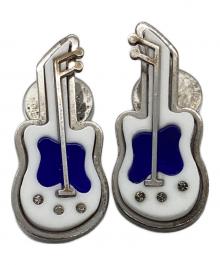 PRADA（プラダ）の古着「ギターモチーフカフス」｜ホワイト×ブルー