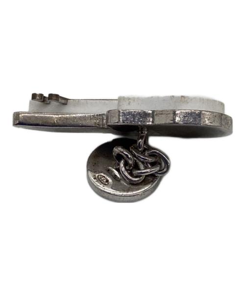 PRADA（プラダ）PRADA (プラダ) ギターモチーフカフス ホワイト×ブルー サイズ:記載なしの古着・服飾アイテム