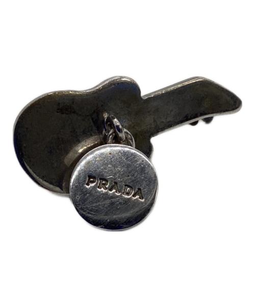 PRADA（プラダ）PRADA (プラダ) ギターモチーフカフス ホワイト×ブルー サイズ:記載なしの古着・服飾アイテム