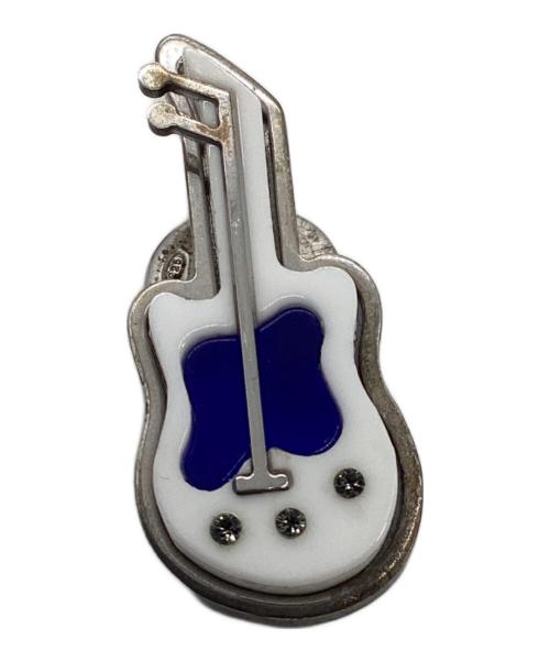 PRADA（プラダ）PRADA (プラダ) ギターモチーフカフス ホワイト×ブルー サイズ:記載なしの古着・服飾アイテム