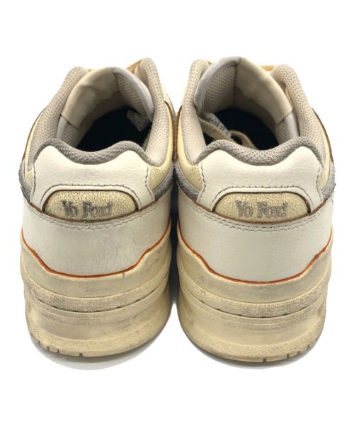 asics（アシックス）asics (アシックス) Foxtrot Uniform (フォックストロットユニフォーム) EX89 ホワイト×グレー サイズ:26cmの古着・服飾アイテム