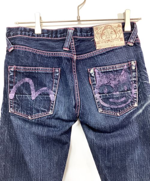 EVISU（エヴィス）EVISU (エビス) デニムパンツ インディゴ サイズ:25の古着・服飾アイテム